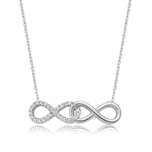 Silver Infinity Necklace