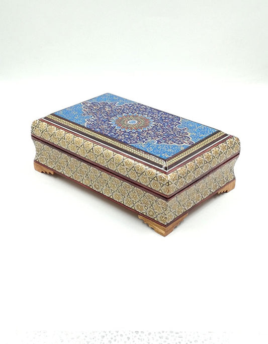 Handwork of Persian Hatem Art Luks Jewelry Box