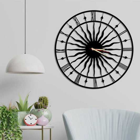 Metal Wall Clock