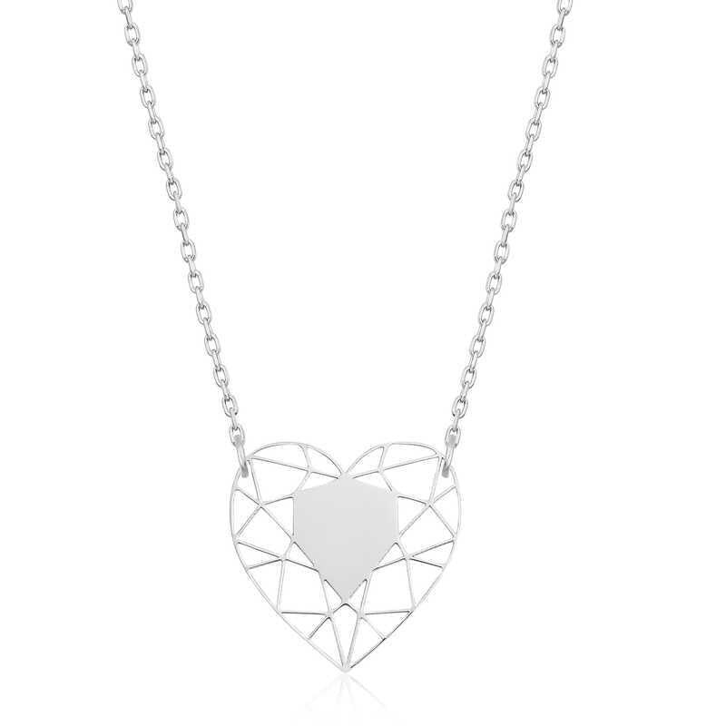 Silver Heart Necklace