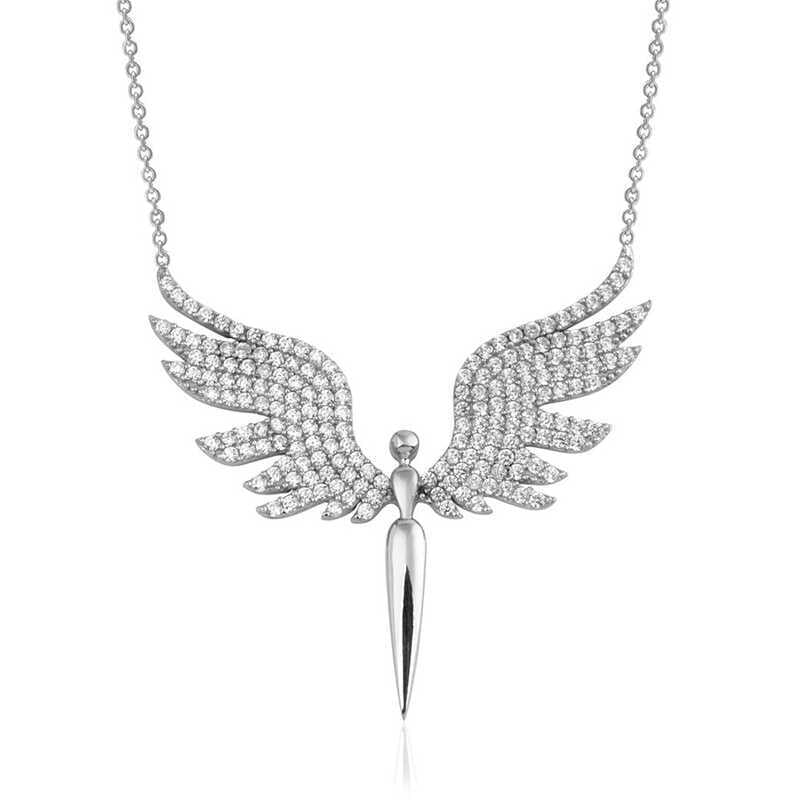 Silver Angel Necklace