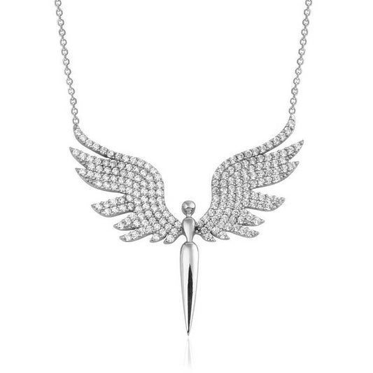 Silver Angel Necklace