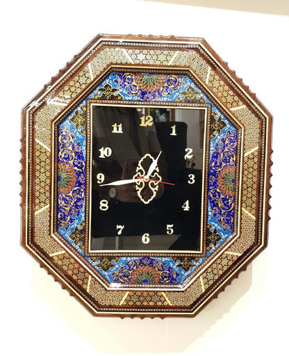 Persian Handicraft Wall Clock