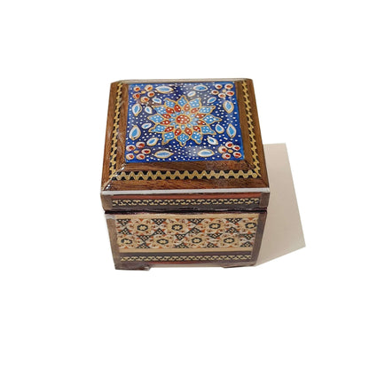 Handwork of Persian Hatem Art Luks Jewelry Box