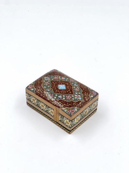 Handwork of Persian Hatem Art Luks Jewelry Box