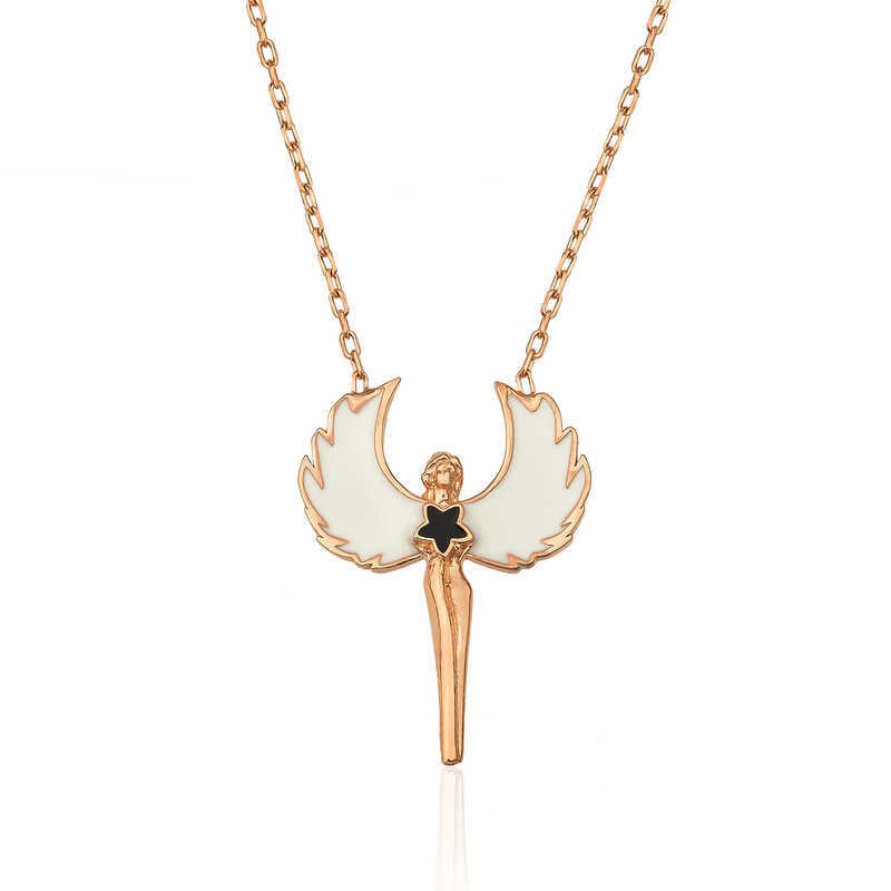 Silver Angel Necklace