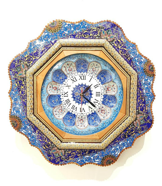 Persian Handicraft Wall Clock