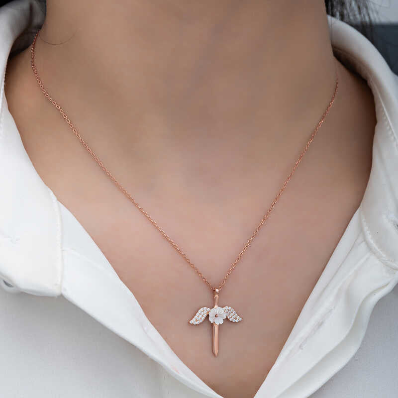 Silver Angel Necklace