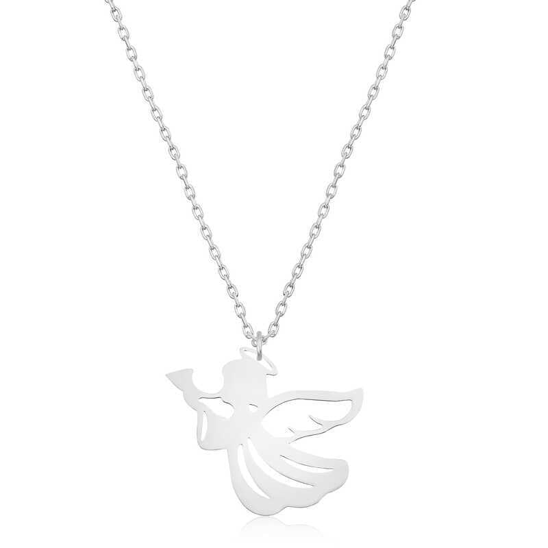 Silver Angel Necklace