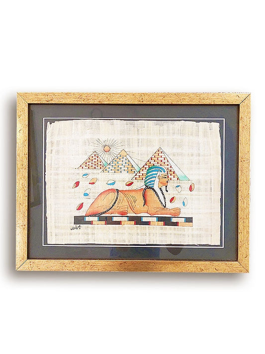 Egyptian Papyrus Painting