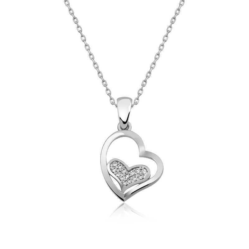 Silver Heart Necklace