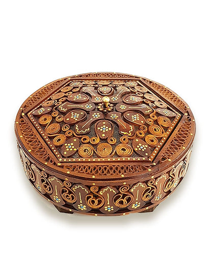 Persian Islamic Handmade Leather Box