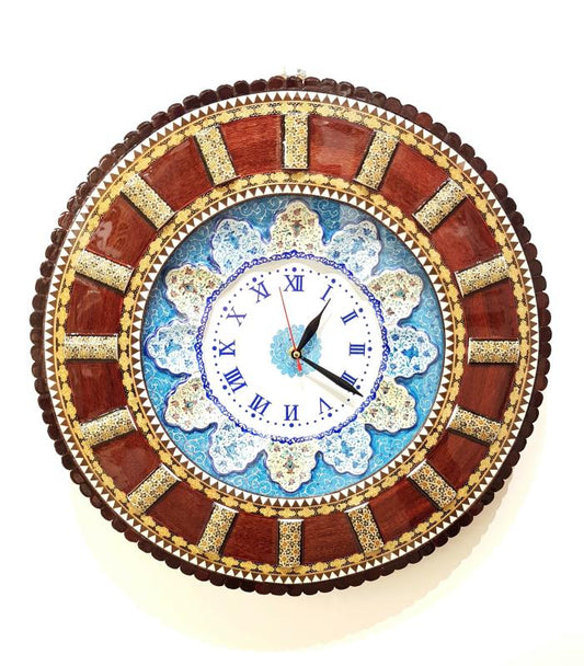 Persian Handicraft Wall Clock