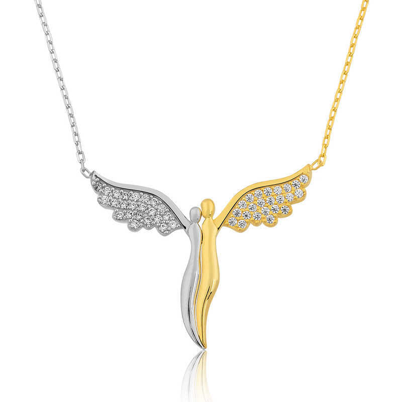 Silver Angel Necklace