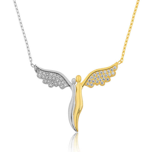 Silver Angel Necklace