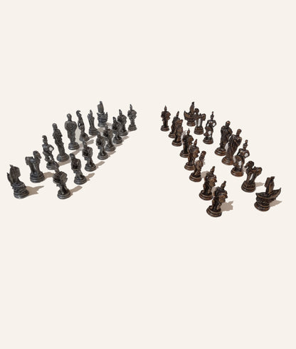 Metal Chess Stone