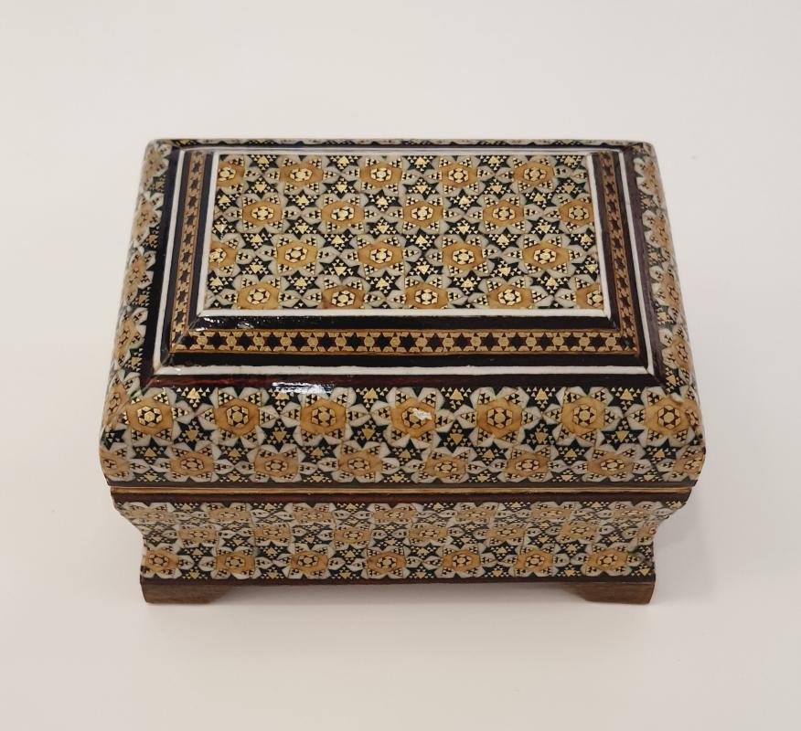 Handwork of Persian Hatem Art Luks Jewelry Box