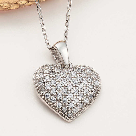 Silver Heart Necklace