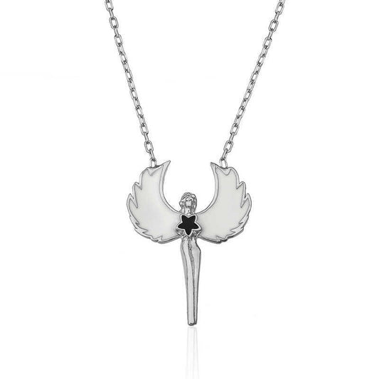 Silver Angel Necklace