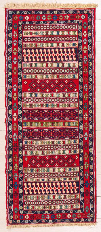 Persian Sumak Rug | 80cm x 195cm | Handwoven