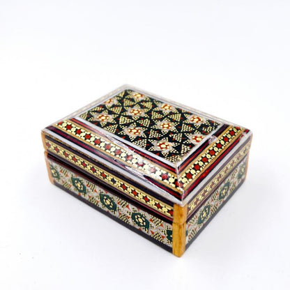 Handwork of Persian Hatem Art Luks Jewelry Box