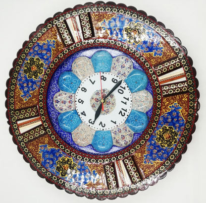 Persian Handicraft Wall Clock