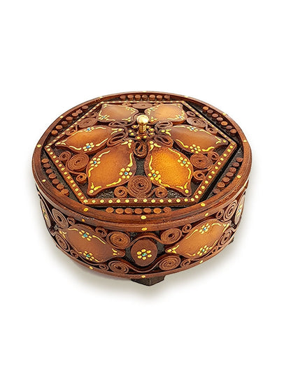 Persian Islamic Handmade Leather Box