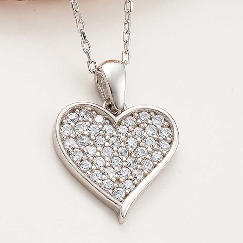 Silver Heart Necklace