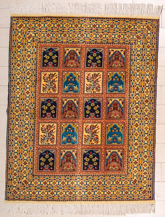 Afghan Rugs Handmade | 192cm x 152cm | Handwoven