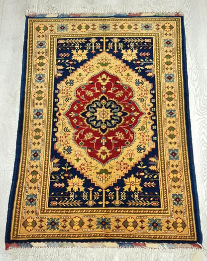 Afghan Rugs | 86cm x 115cm | Handwoven