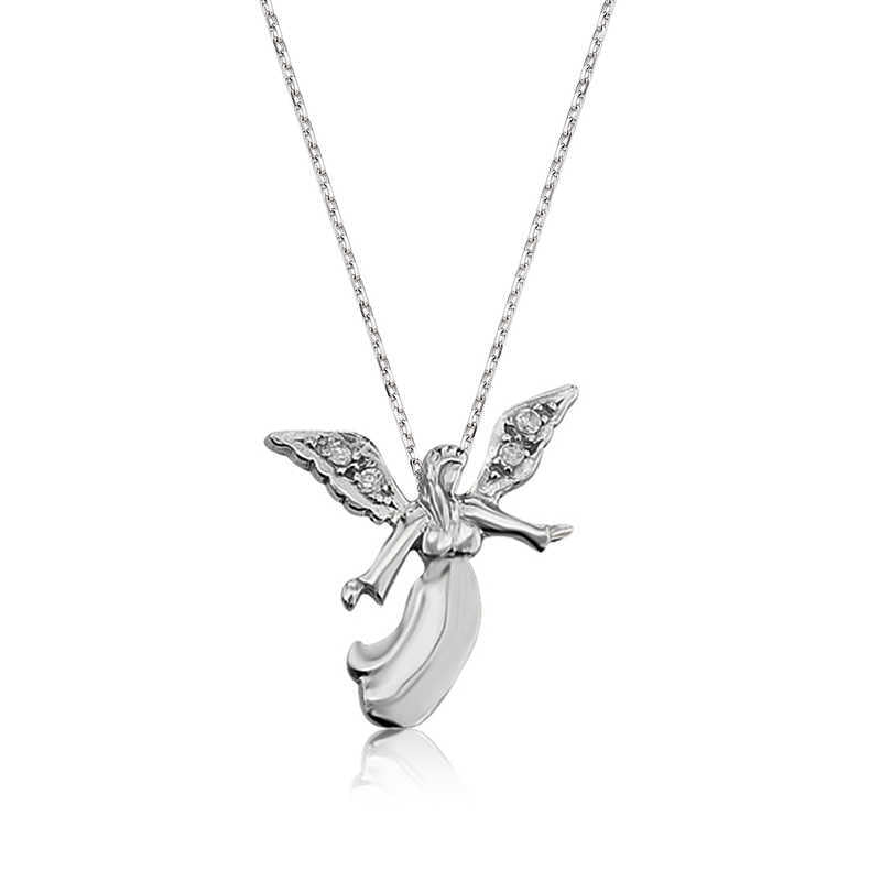 Silver Angel Necklace