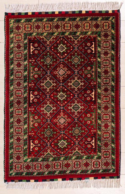 Afghan Rugs | 94cm x 145cm | Handwoven