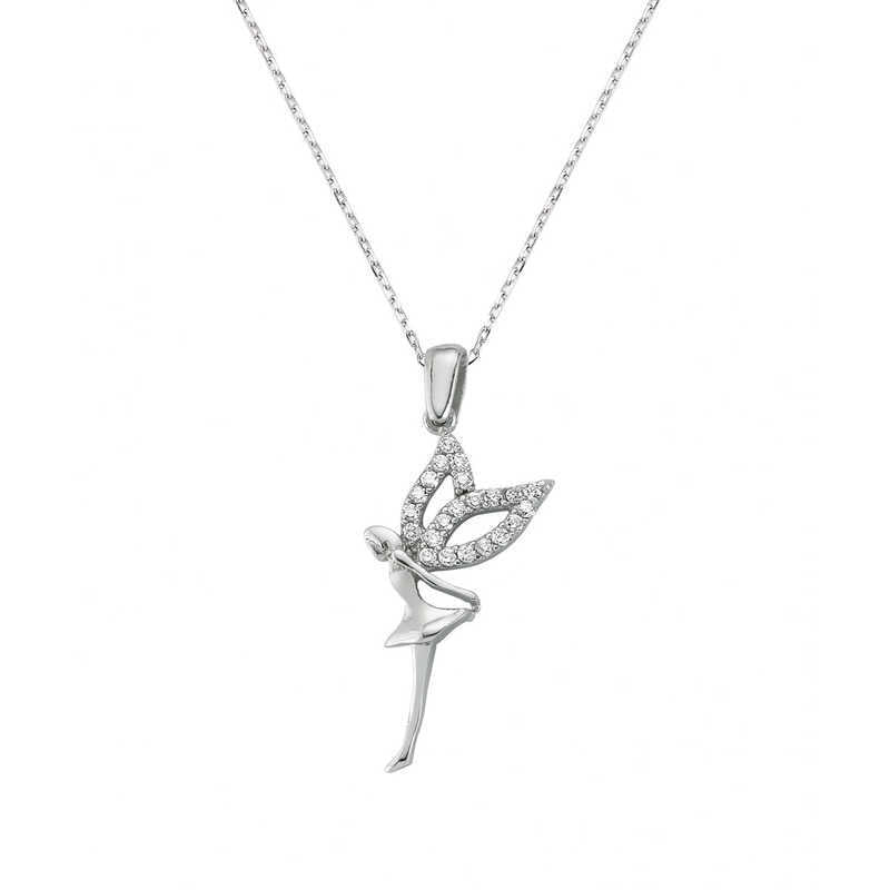 Silver Angel Necklace