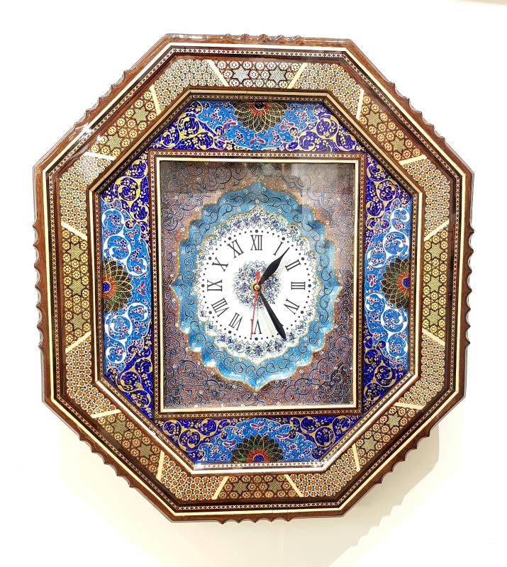 Persian Handicraft Wall Clock