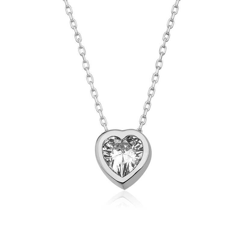 Silver Heart Necklace