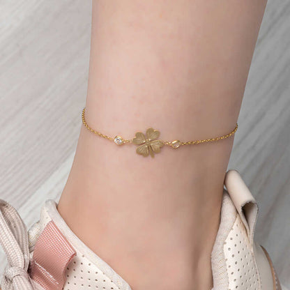 Silver Gold Anklet