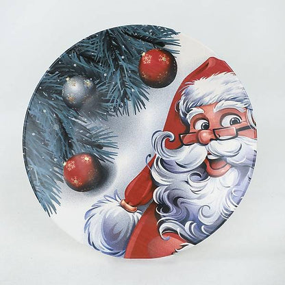 Santa Service Ceramic Plate 26 Cm