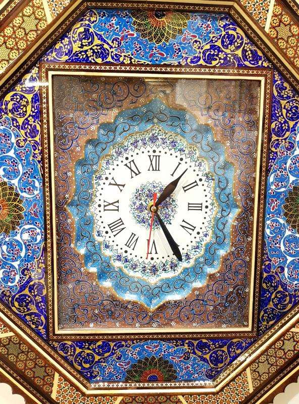 Persian Handicraft Wall Clock ürününün kopyası