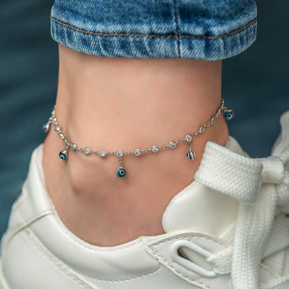 Silver Anklet