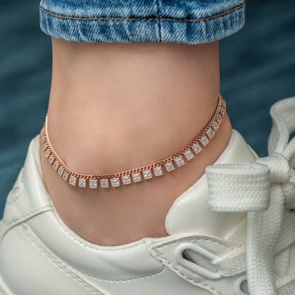 Silver Anklet