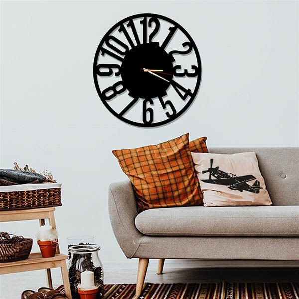 Metal Wall Clock