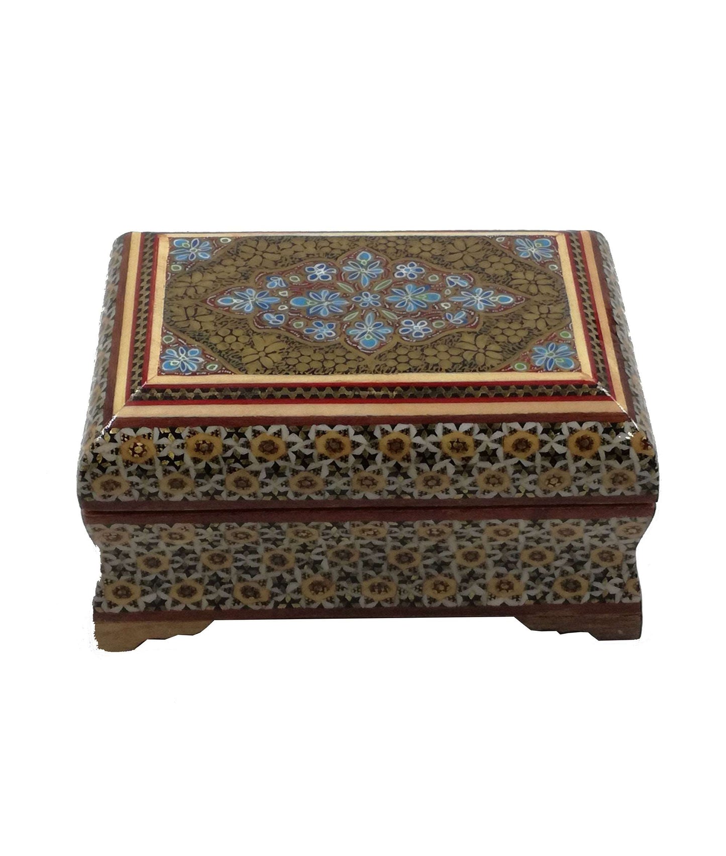 Handwork of Persian Hatem Art Luks Jewelry Box