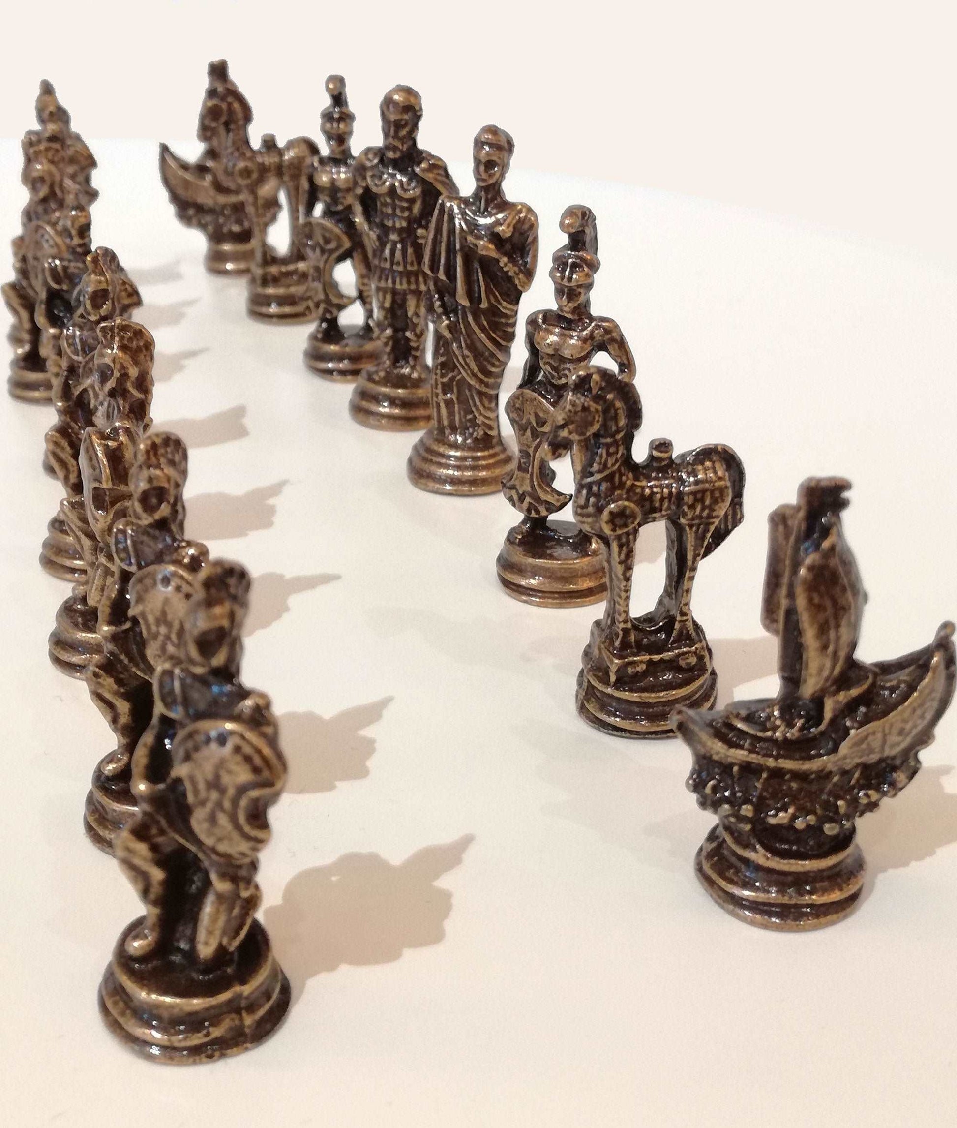 Metal Chess Stone