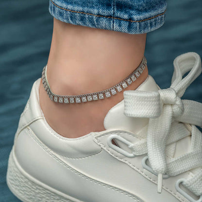 Silver Anklet