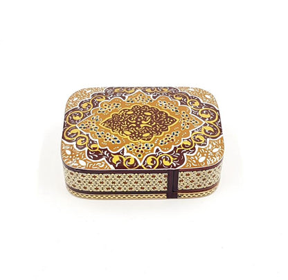 Handwork of Persian Hatem Art Luks Card Box