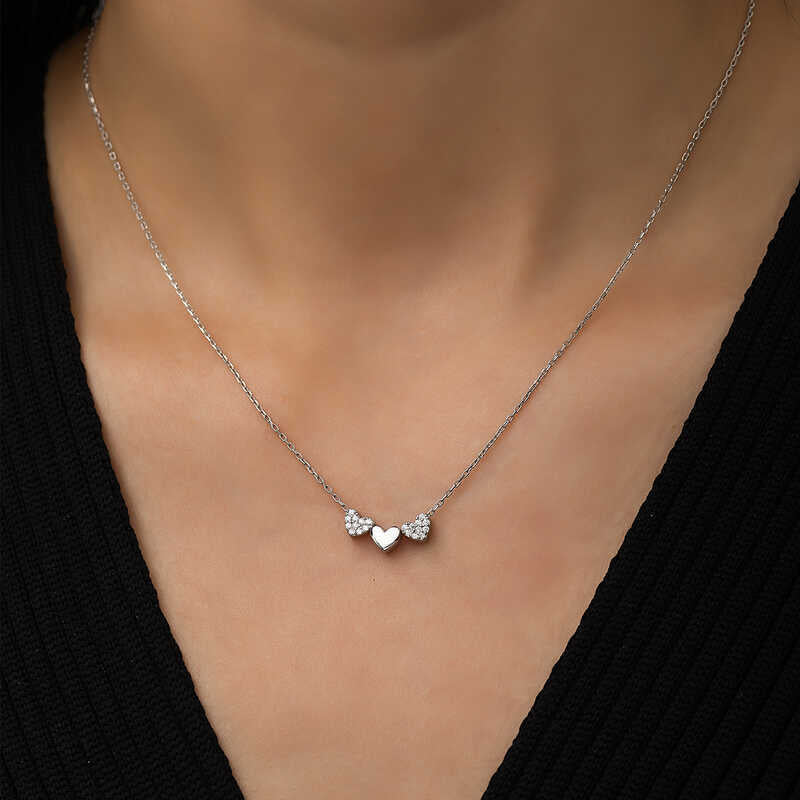 Silver Heart Necklace