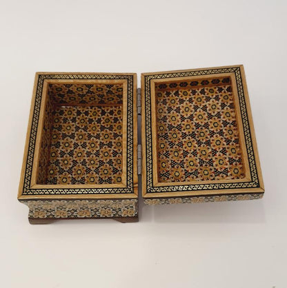 Handwork of Persian Hatem Art Luks Jewelry Box