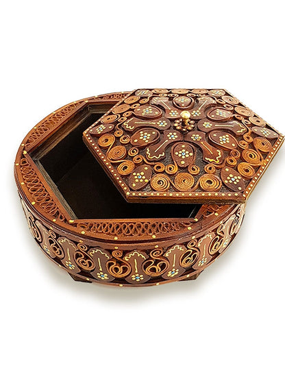 Persian Islamic Handmade Leather Box