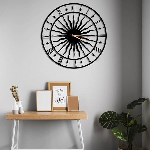 Metal Wall Clock