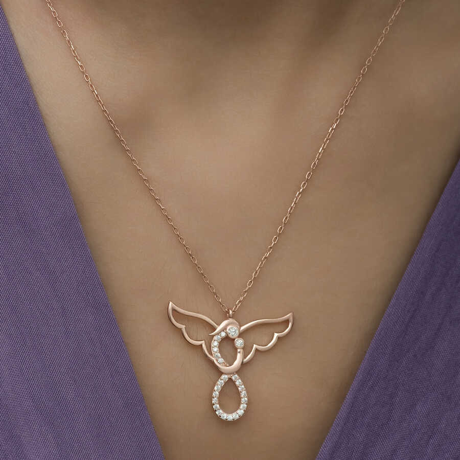 Silver Angel Necklace